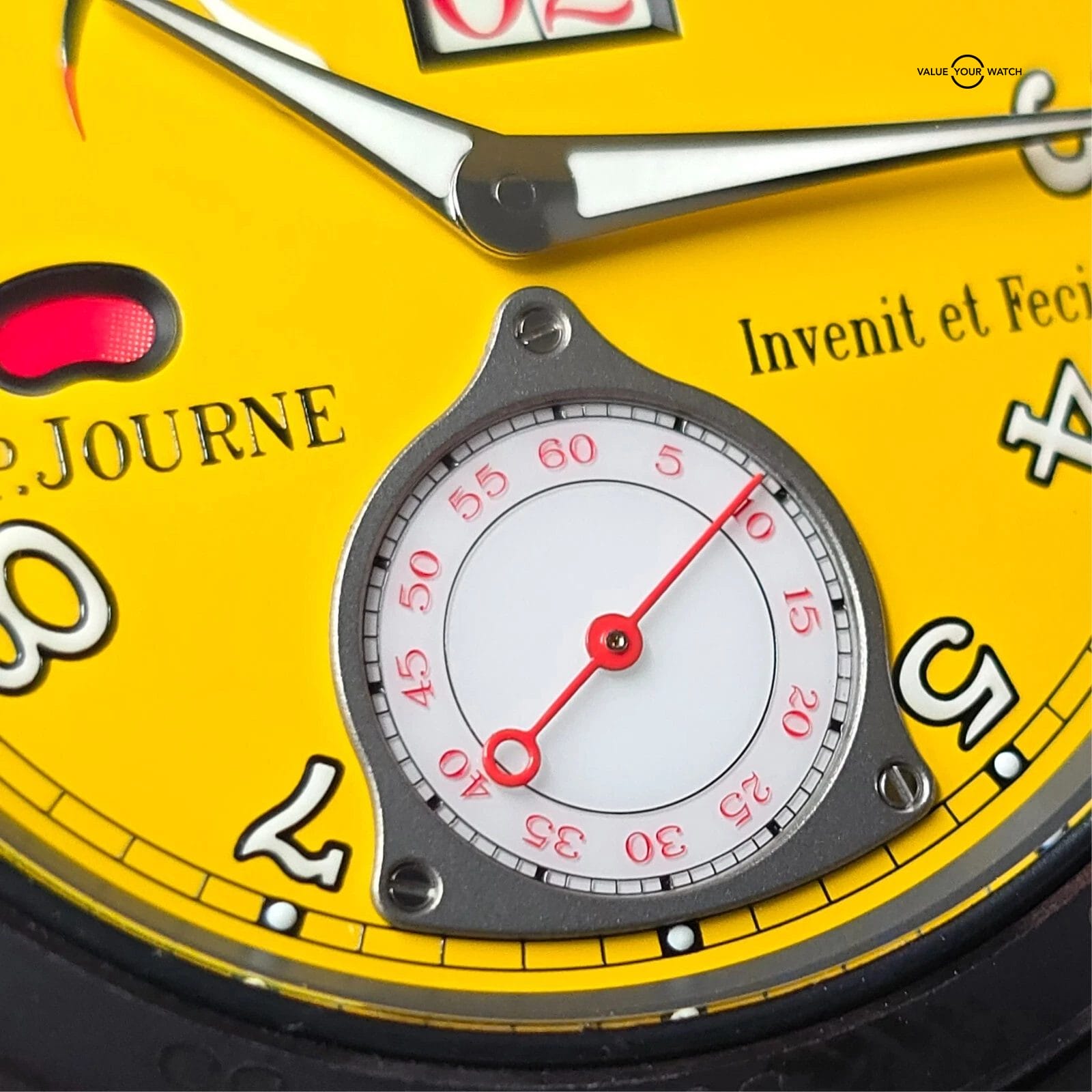 F. P. Journe Octa S Linesport Titanium w/ Yellow dial, rubber bumpers. Full set! - Image 5
