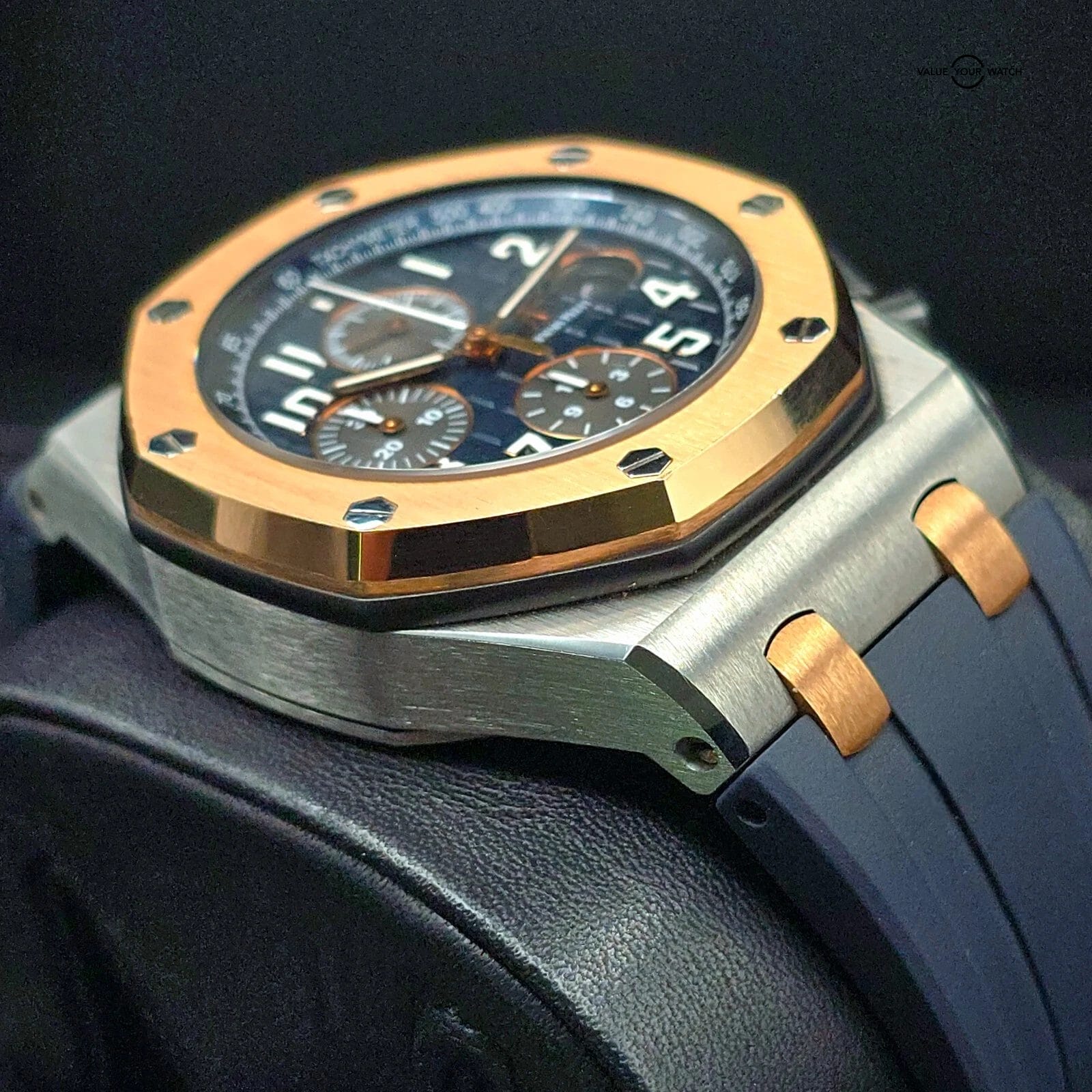 Audemars Piguet Royal Oak Offshore Bucherer Blue 42mm chronograph full Set! - Image 3