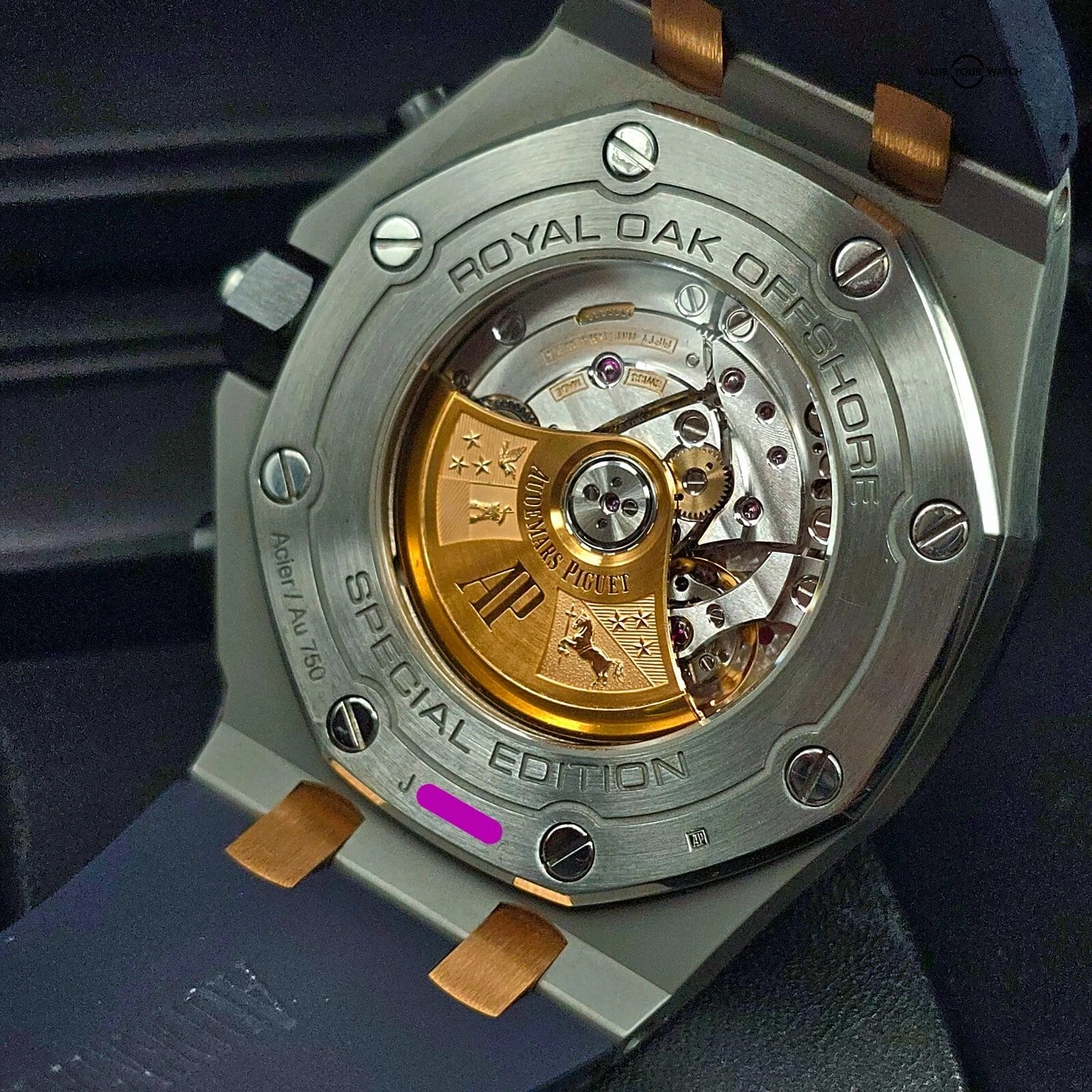 Audemars Piguet Royal Oak Offshore Bucherer Blue 42mm chronograph full Set! - Image 10