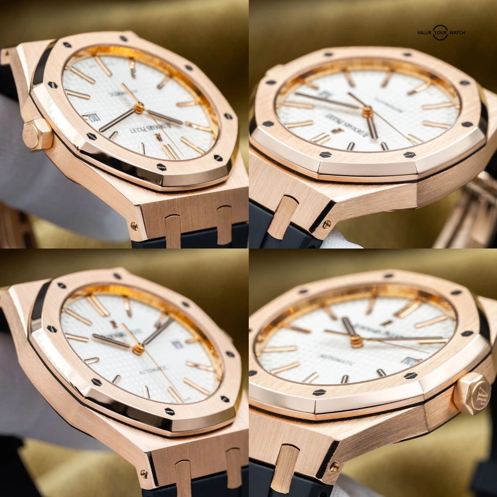 Audemars Piguet Royal Oak 41mm AP 15400or Rose Gold White Dial - Complete Set - Image 10