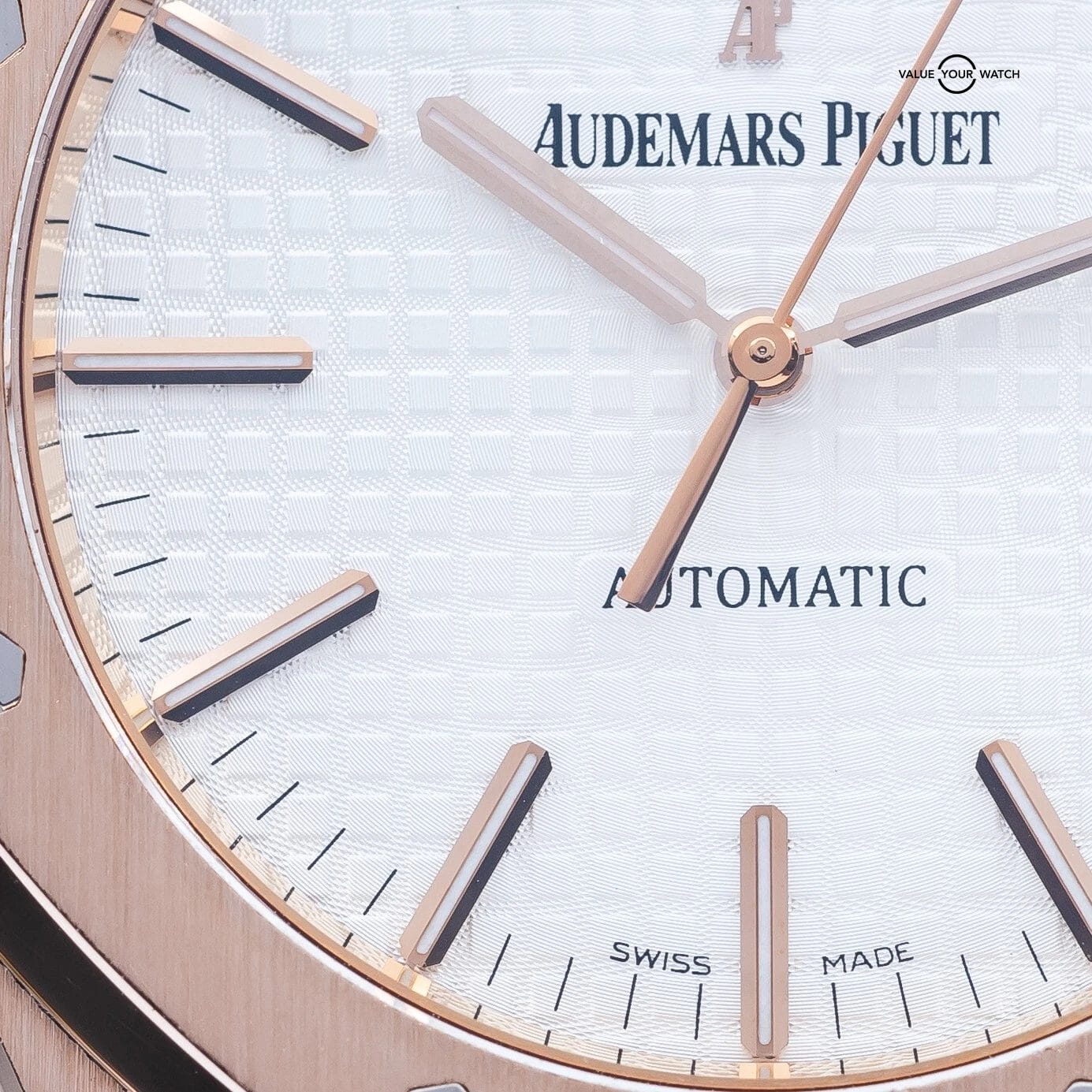 Audemars Piguet Royal Oak 41mm AP 15400or Rose Gold White Dial - Complete Set - Image 15