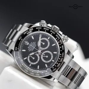 2025 Rolex Daytona Cosmograph 40mm Ceramic Black Dial 116500LN Complete Set