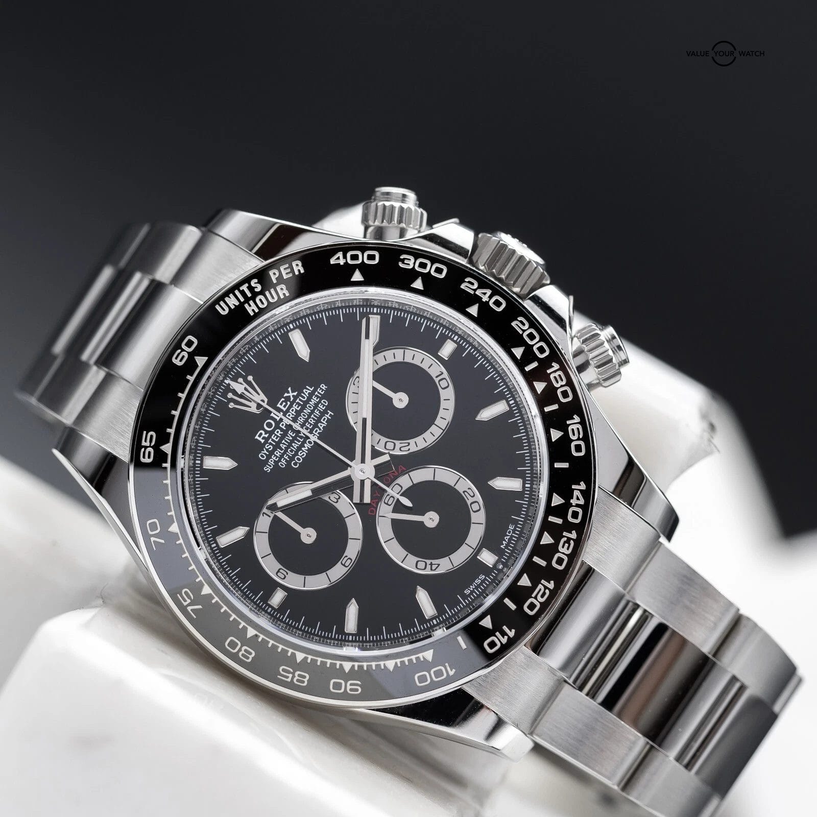 2025 Rolex Daytona Cosmograph 40mm Ceramic Black Dial 116500LN Complete Set