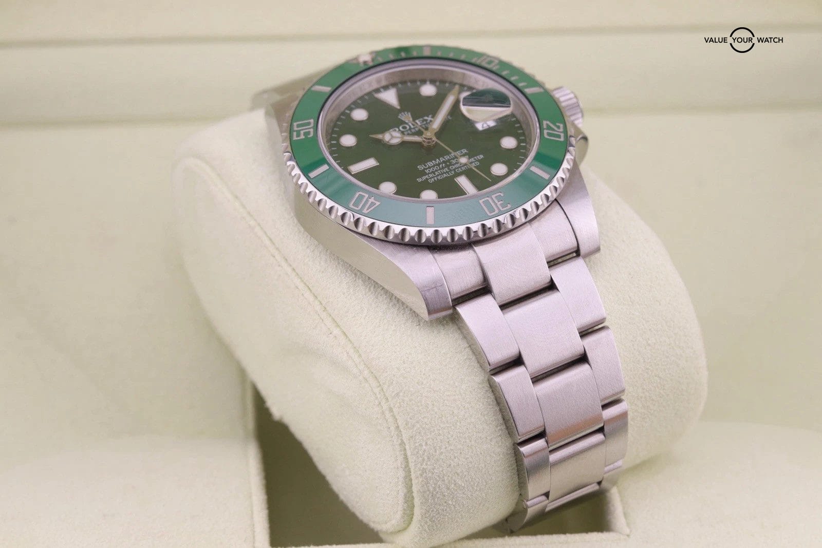 Rolex Submariner 116610LV Hulk Green Bezel Green Dial | 2014 Box and Card - Image 12