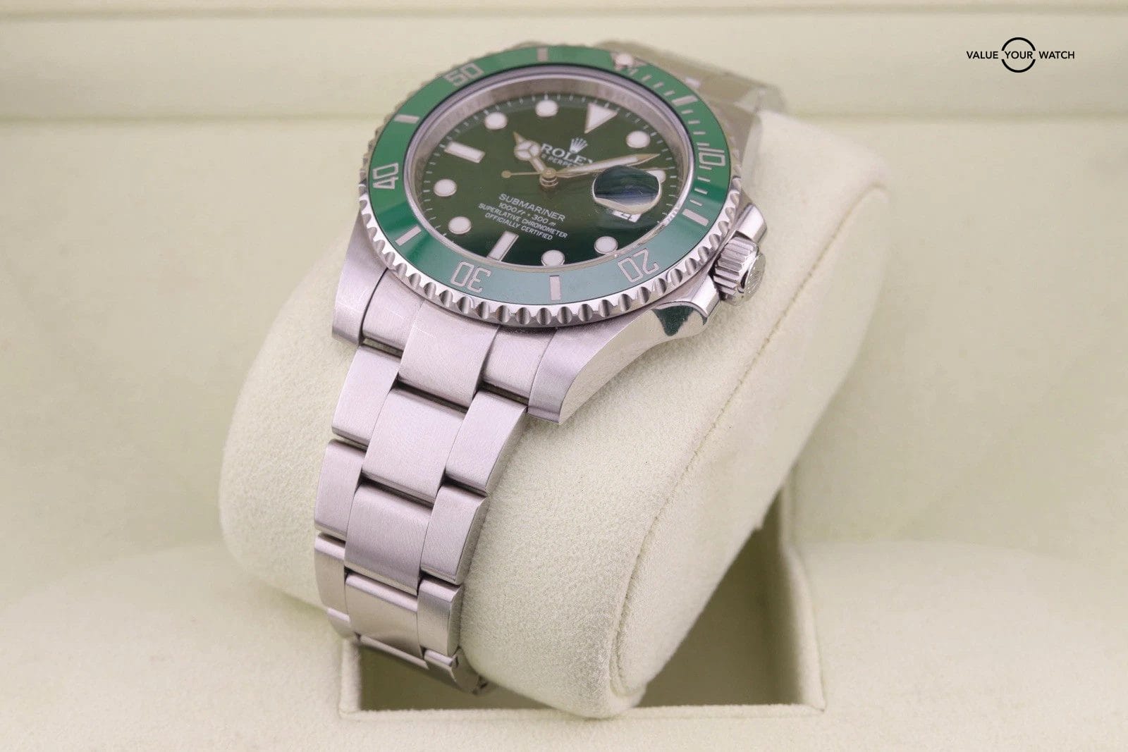 Rolex Submariner 116610LV Hulk Green Bezel Green Dial | 2014 Box and Card - Image 15