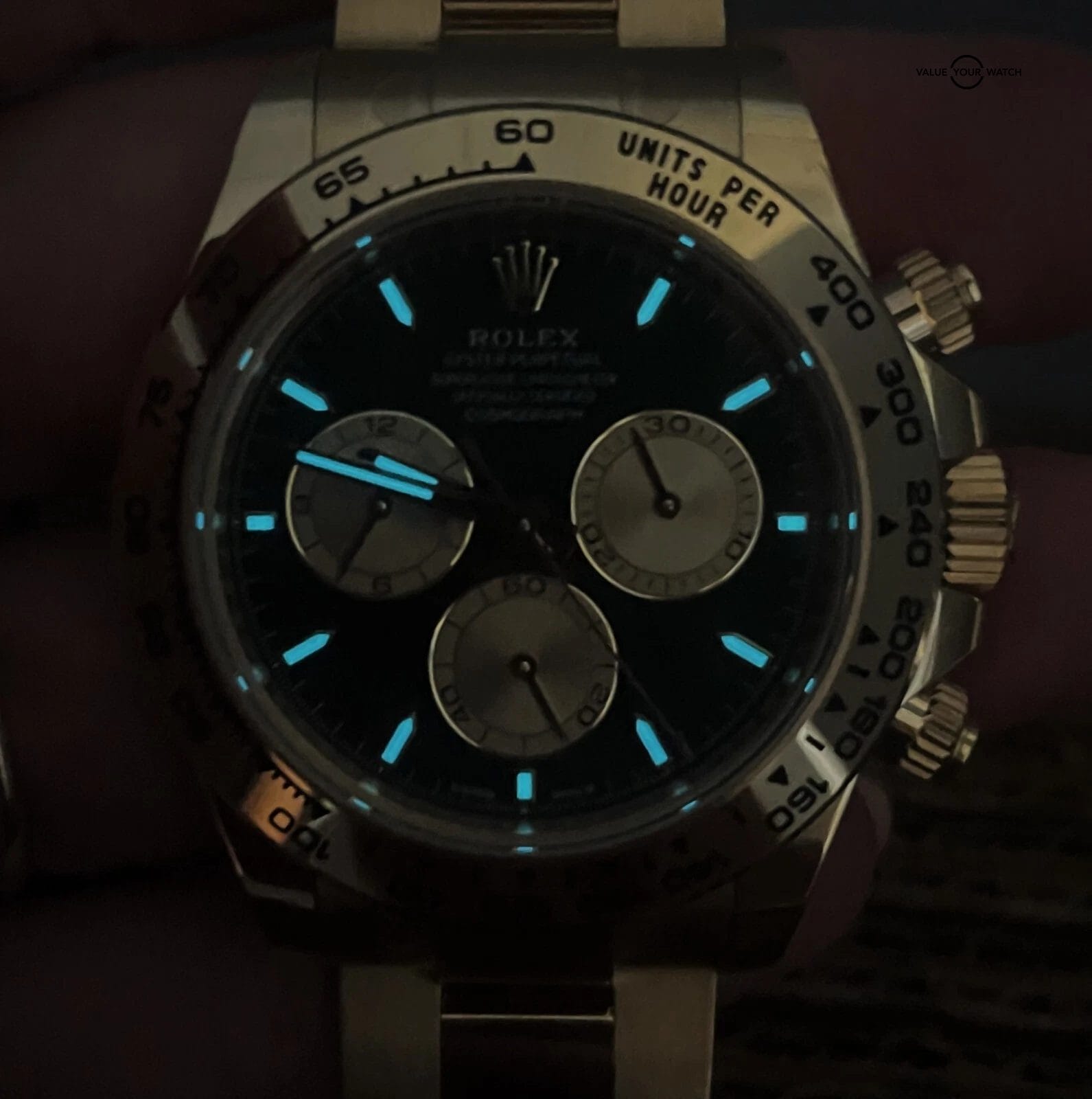 2025 Rolex Daytona John Mayer Yellow Gold Green Dial BOXES/PAPERS! - Image 2