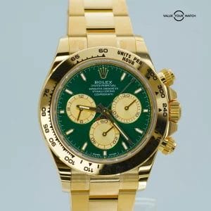 2025 Rolex Daytona John Mayer Yellow Gold Green Dial BOXES/PAPERS!