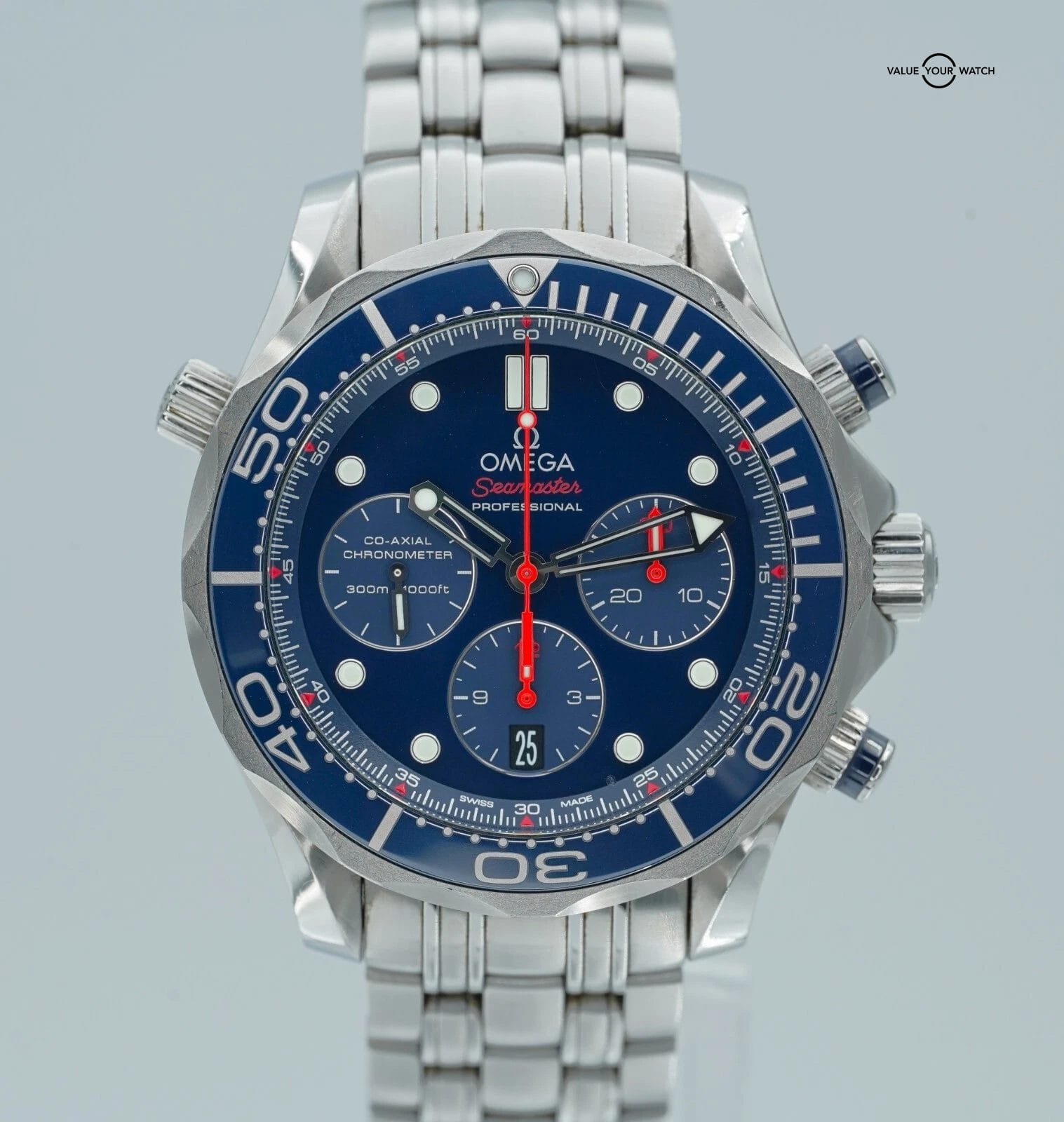 Omega Seamaster 300M Co-Axial 44mm Chronograph 212.30.44.50.03.001!