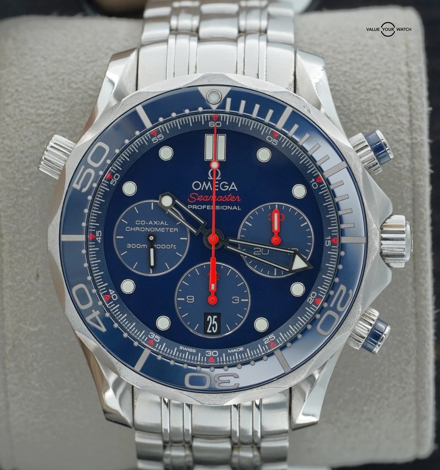 Omega Seamaster 300M Co-Axial 44mm Chronograph 212.30.44.50.03.001! - Image 18