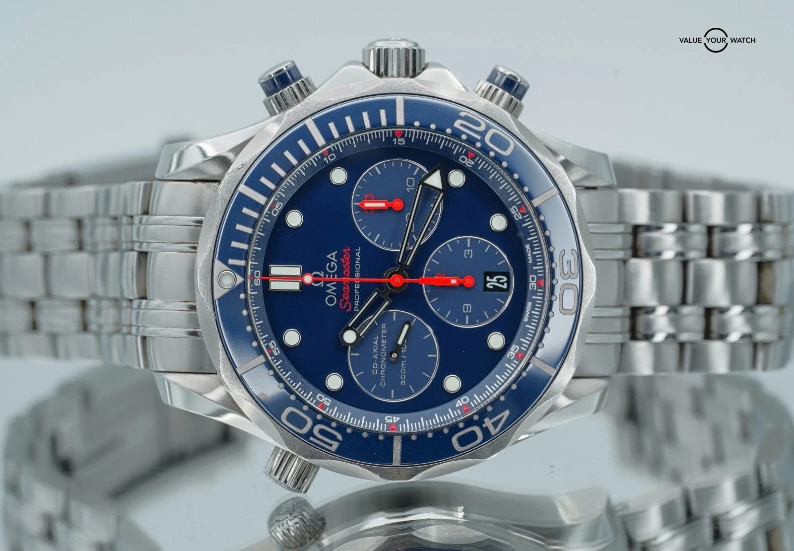 Omega Seamaster 300M Co-Axial 44mm Chronograph 212.30.44.50.03.001! - Image 19