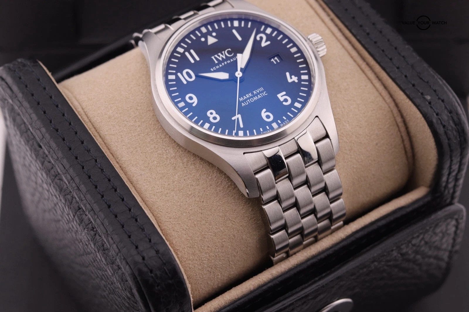 IWC Pilot's Watch Mark XVIII 40mm Black Dial IW327015 Box & Papers - Image 12