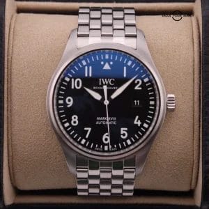 IWC Pilot’s Watch Mark XVIII 40mm Black Dial IW327015 Box & Papers