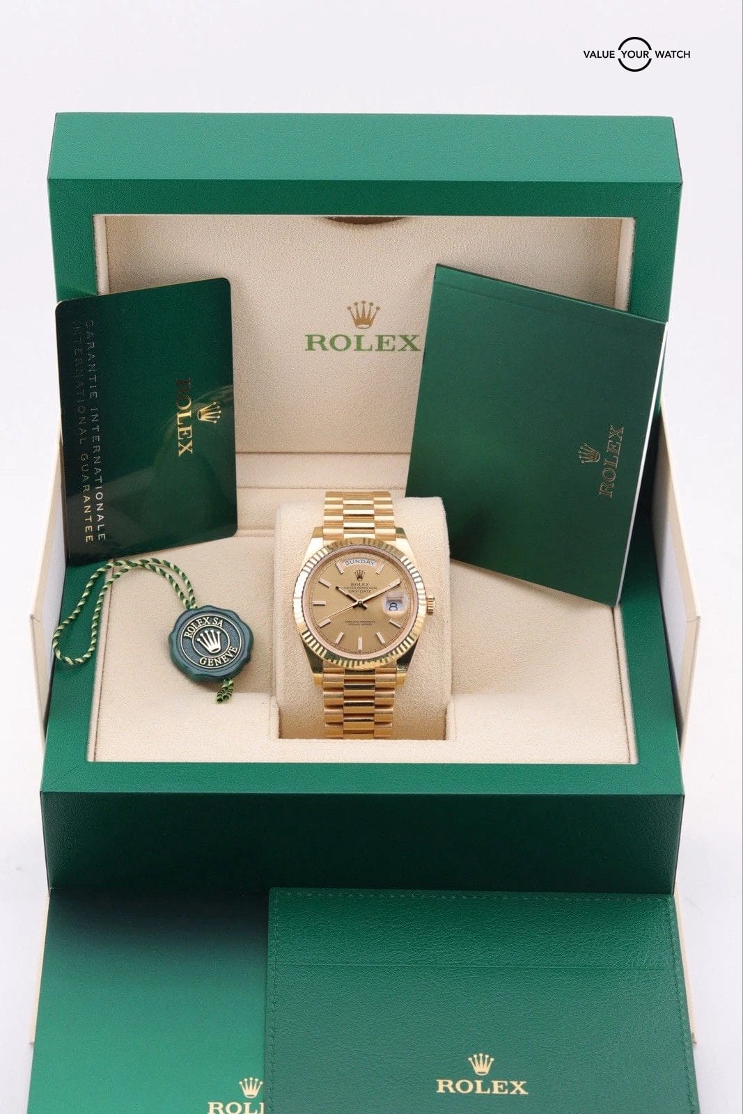 Rolex Day-Date 40 | Ref. 228238 | 2024 Full Set | Yellow Gold Mens Watch - Image 2