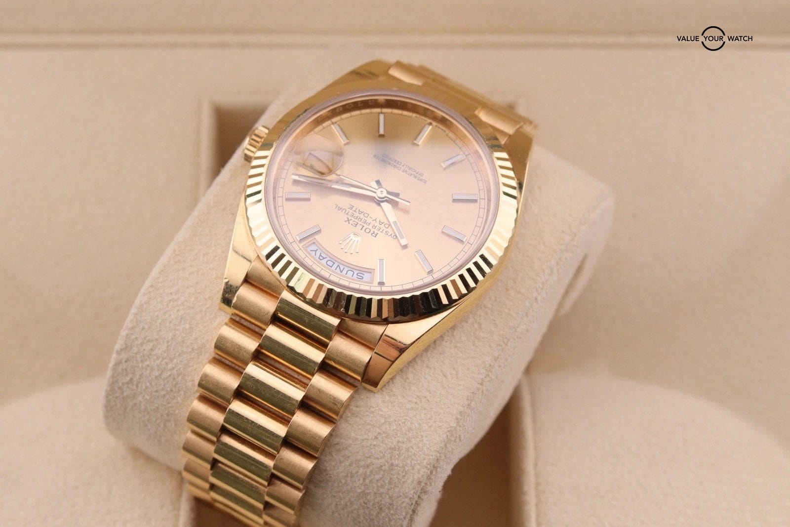 Rolex Day-Date 40 | Ref. 228238 | 2024 Full Set | Yellow Gold Mens Watch - Image 4