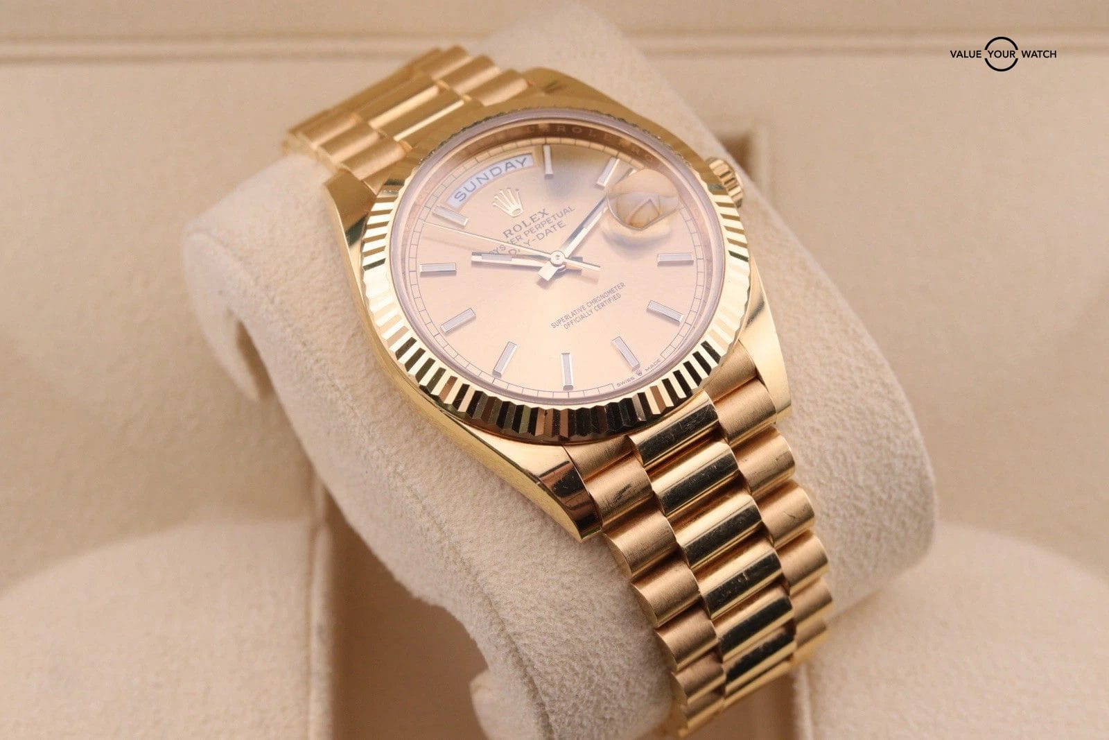 Rolex Day-Date 40 | Ref. 228238 | 2024 Full Set | Yellow Gold Mens Watch - Image 5