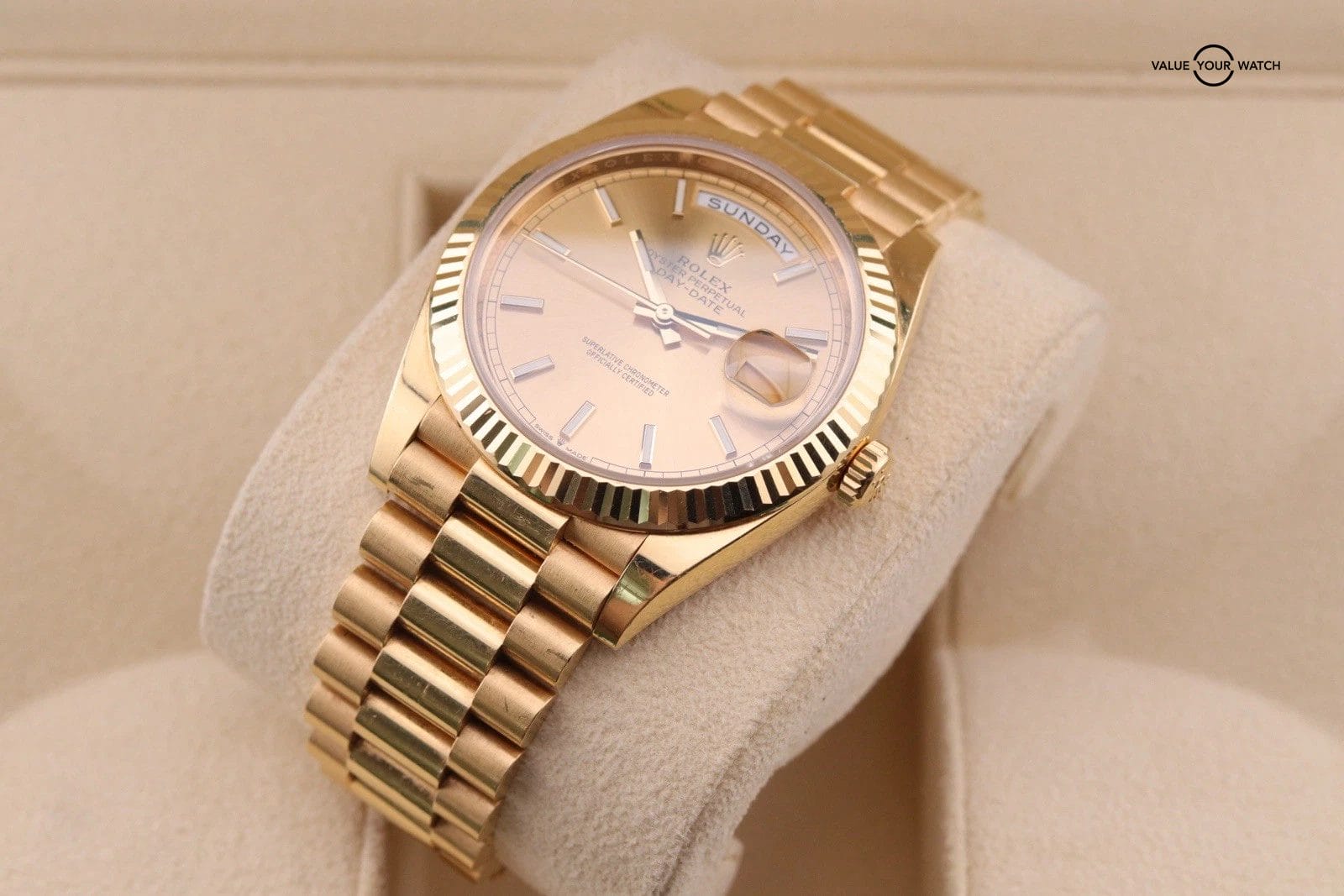 Rolex Day-Date 40 | Ref. 228238 | 2024 Full Set | Yellow Gold Mens Watch - Image 6