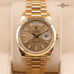 Rolex Day-Date 40 | Ref. 228238 | 2024 Full Set | Yellow Gold Mens Watch