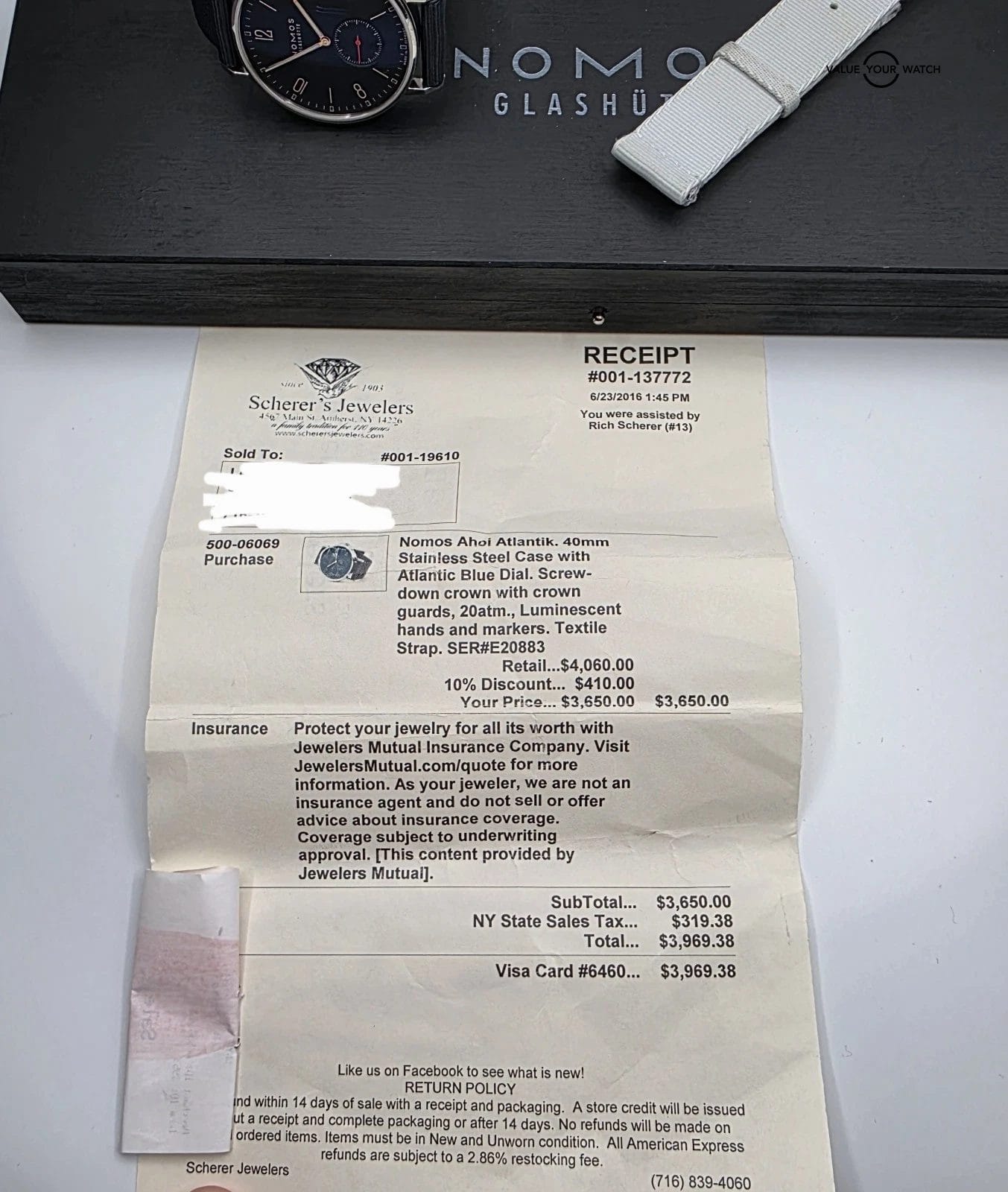NOMOS Glashütte Ahoi Atlantik Automatic – Ref. 5590 - Image 13