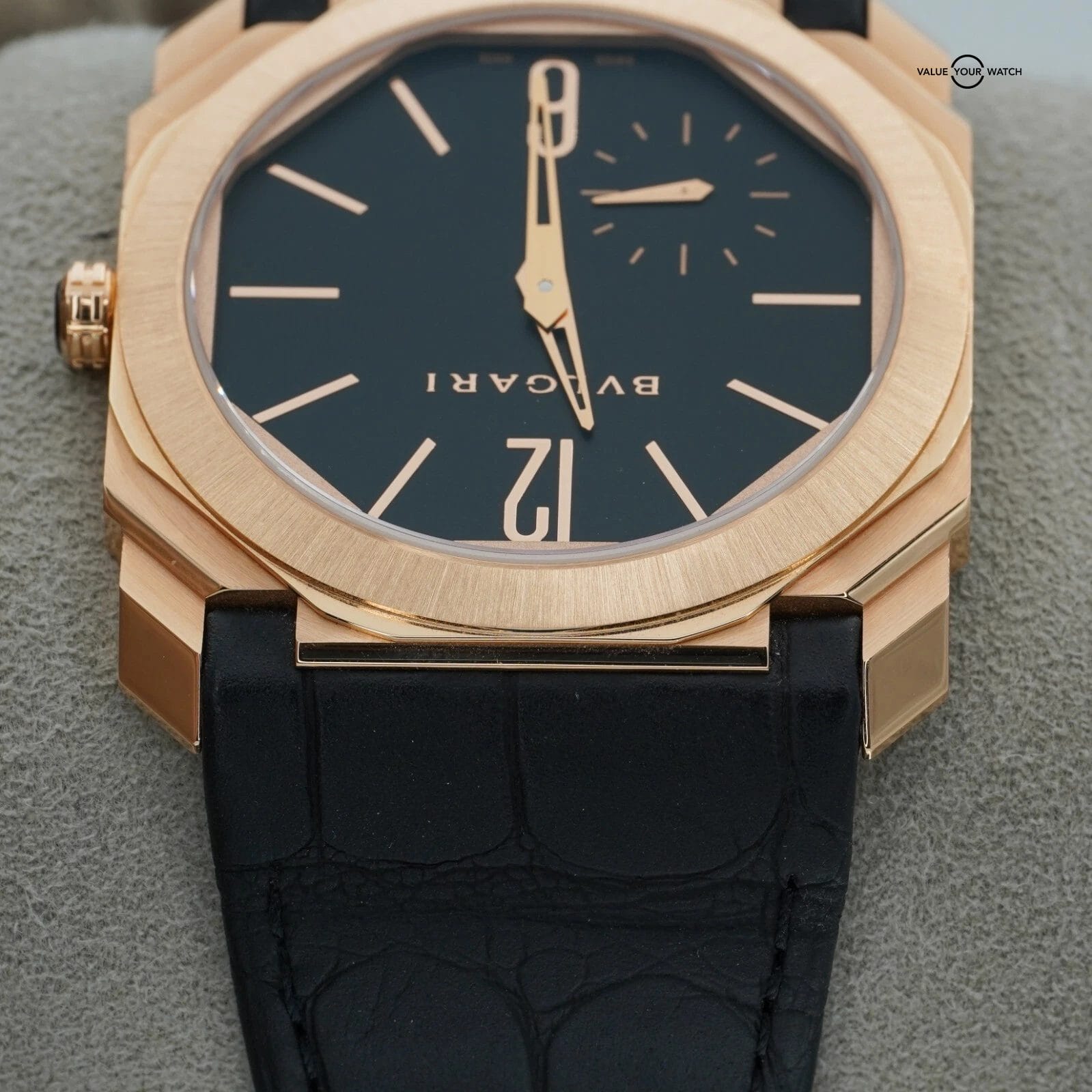BVLGARI Octo Finissimo 103286 18K Rose Gold Extra Thin 40mm BOXES/PAPERS! - Image 12