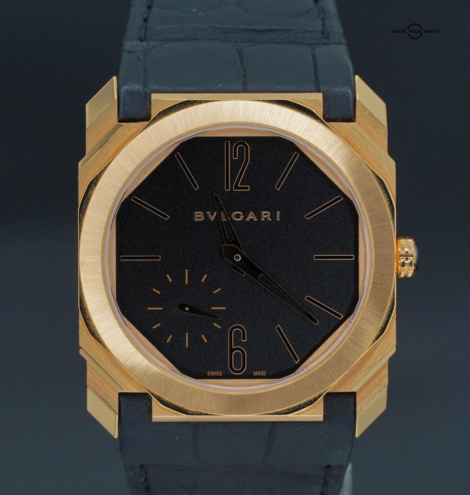 BVLGARI Octo Finissimo 103286 18K Rose Gold Extra Thin 40mm BOXES/PAPERS! - Image 17