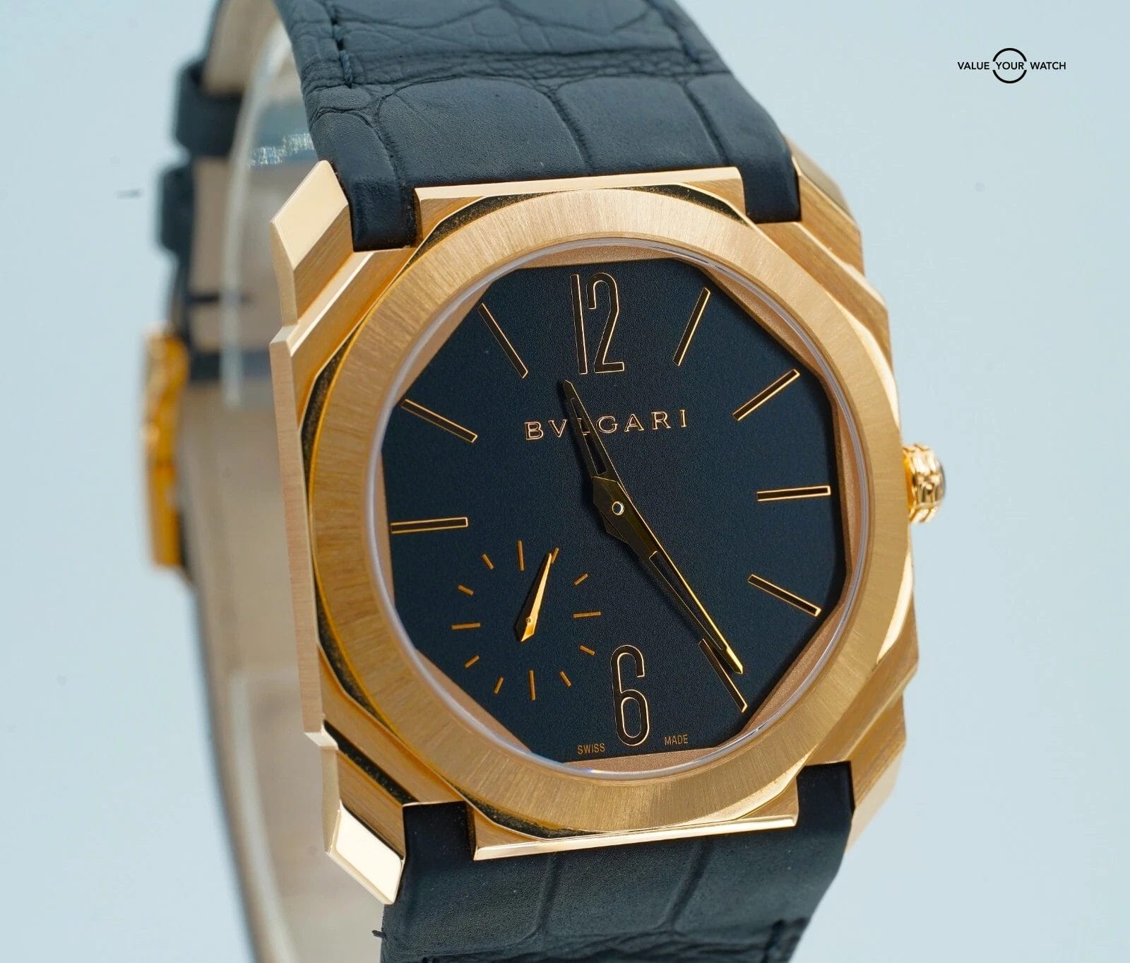 BVLGARI Octo Finissimo 103286 18K Rose Gold Extra Thin 40mm BOXES/PAPERS! - Image 19