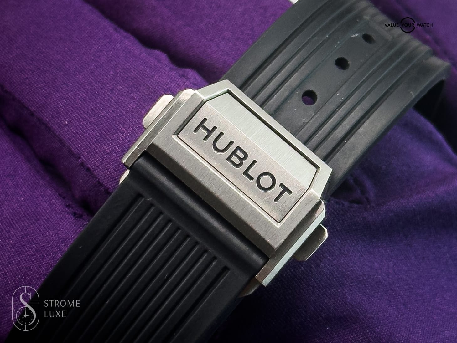 Hublot Big Bang Unico 42 Titanium 441.NX.1171.RX.1104 Factory Diamonds B&P w/ extra strap & travel pouch - Image 12
