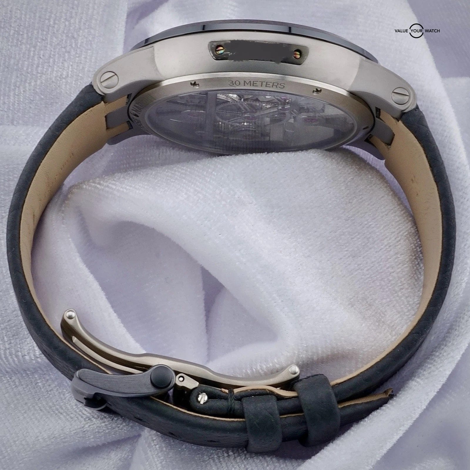 Ulysse Nardin Executive Skeleton Tourbillon 1713-139 Titanium 45mm, Full Set - Image 8