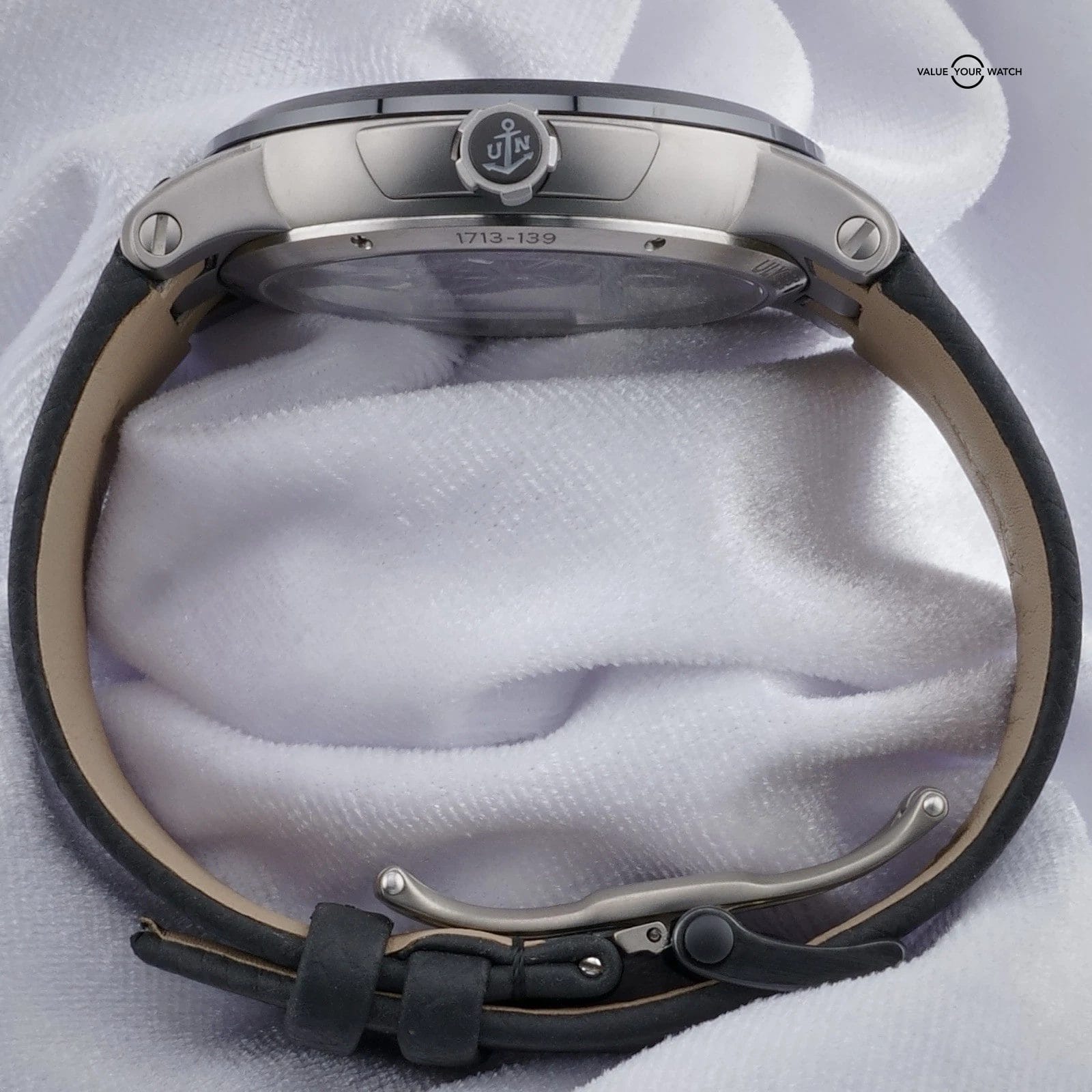 Ulysse Nardin Executive Skeleton Tourbillon 1713-139 Titanium 45mm, Full Set - Image 10