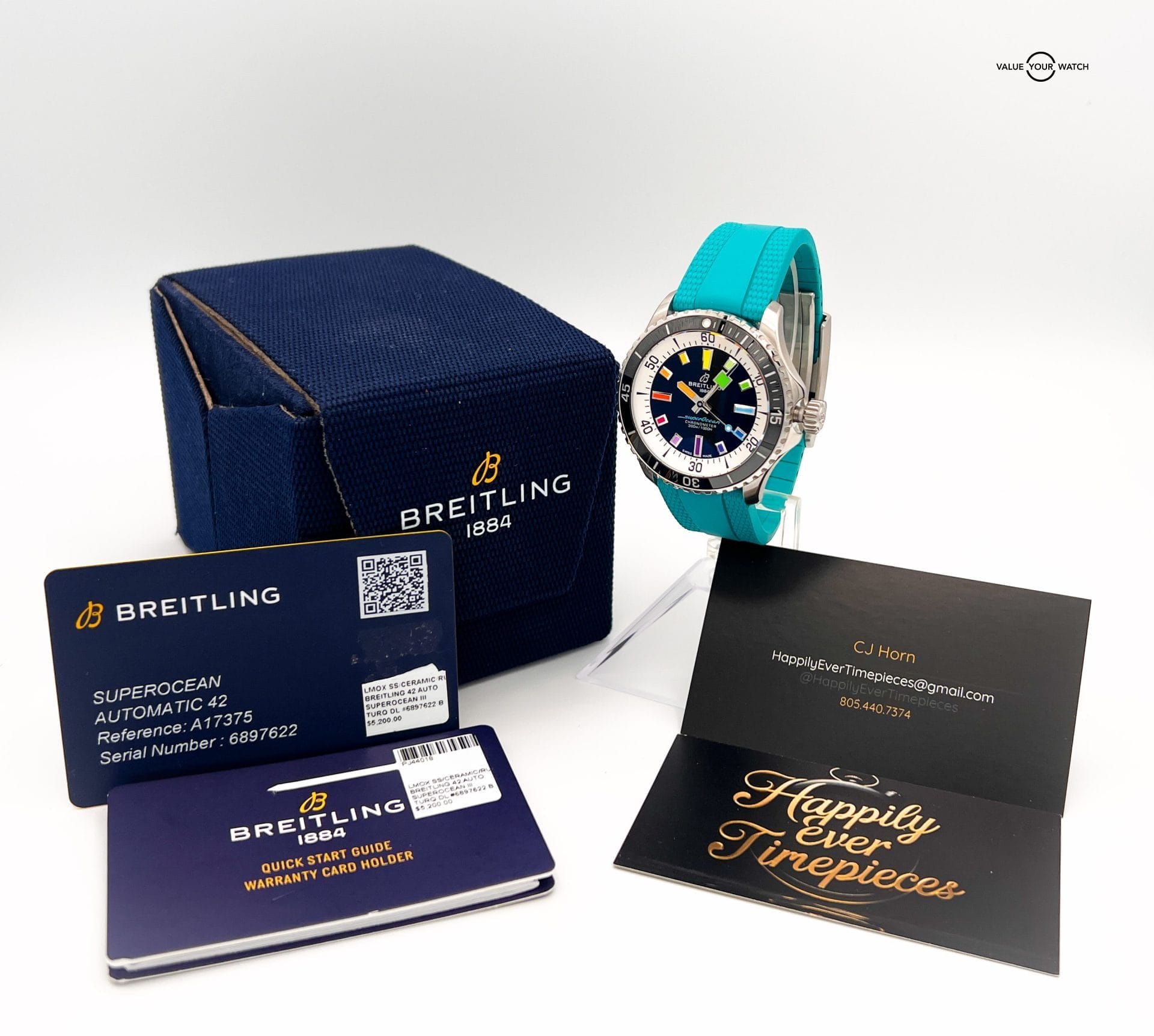 Breitling SuperOcean Men's Watch A17375211B2S2 Full Set - Image 5