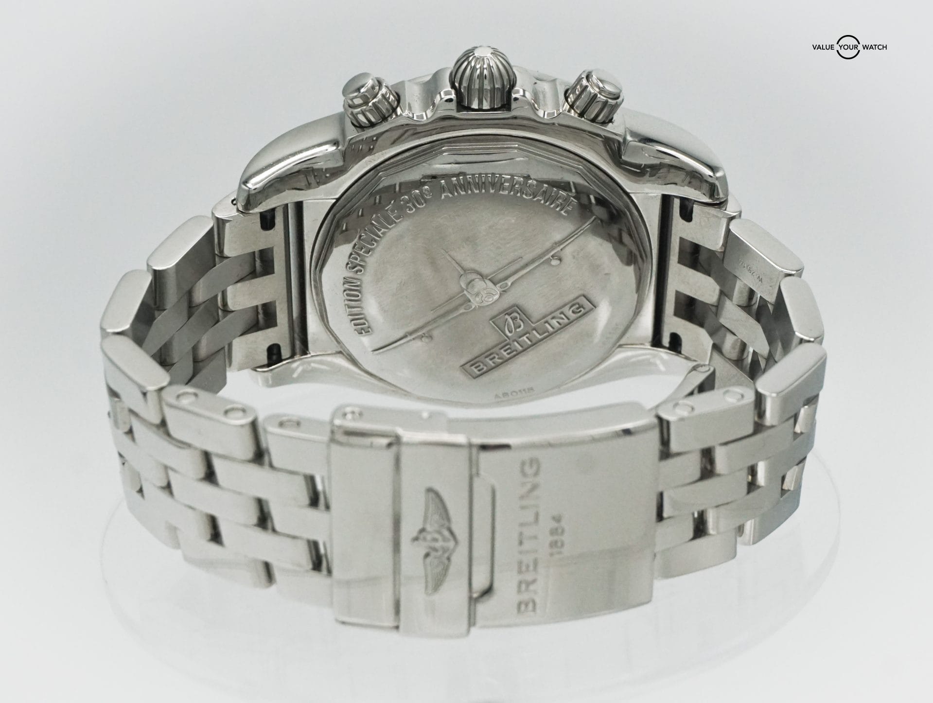 Breitling Chronomat 44 Airborne 30th Anniversary Edition Panda Full Set AB01154G/G786 - Image 7