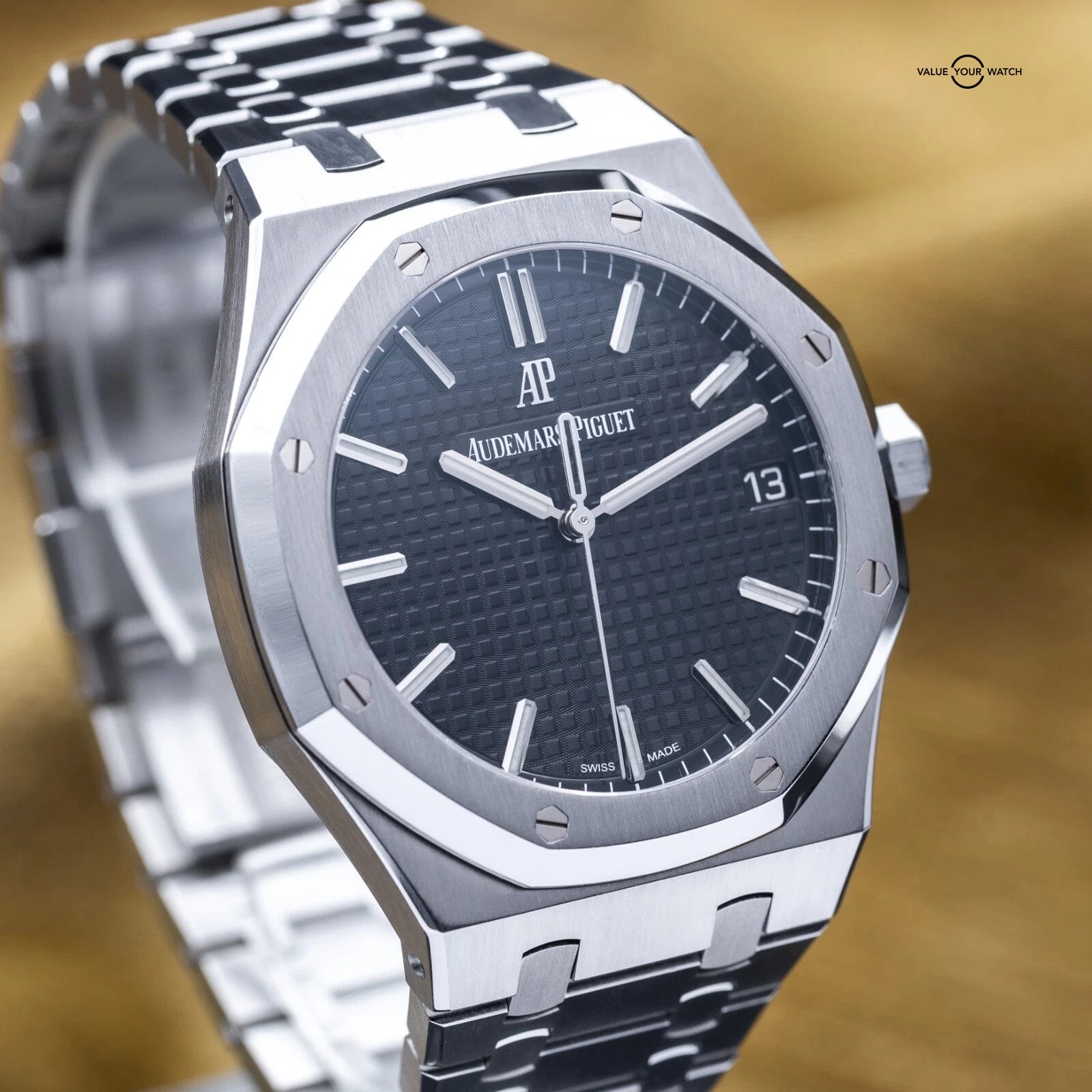 Audemars Piguet Royal Oak Automatic 41mm Black Dial 2020 - AP 15500st Full Set - Image 2