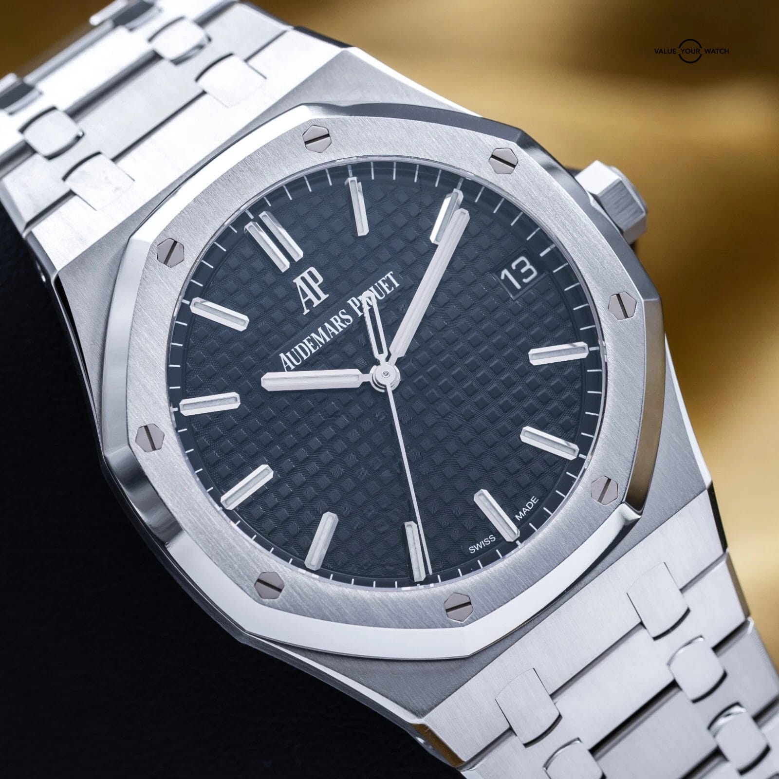 Audemars Piguet Royal Oak Automatic 41mm Black Dial 2020 - AP 15500st Full Set - Image 3