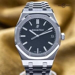 Audemars Piguet Royal Oak Automatic 41mm Black Dial 2020 – AP 15500st Full Set