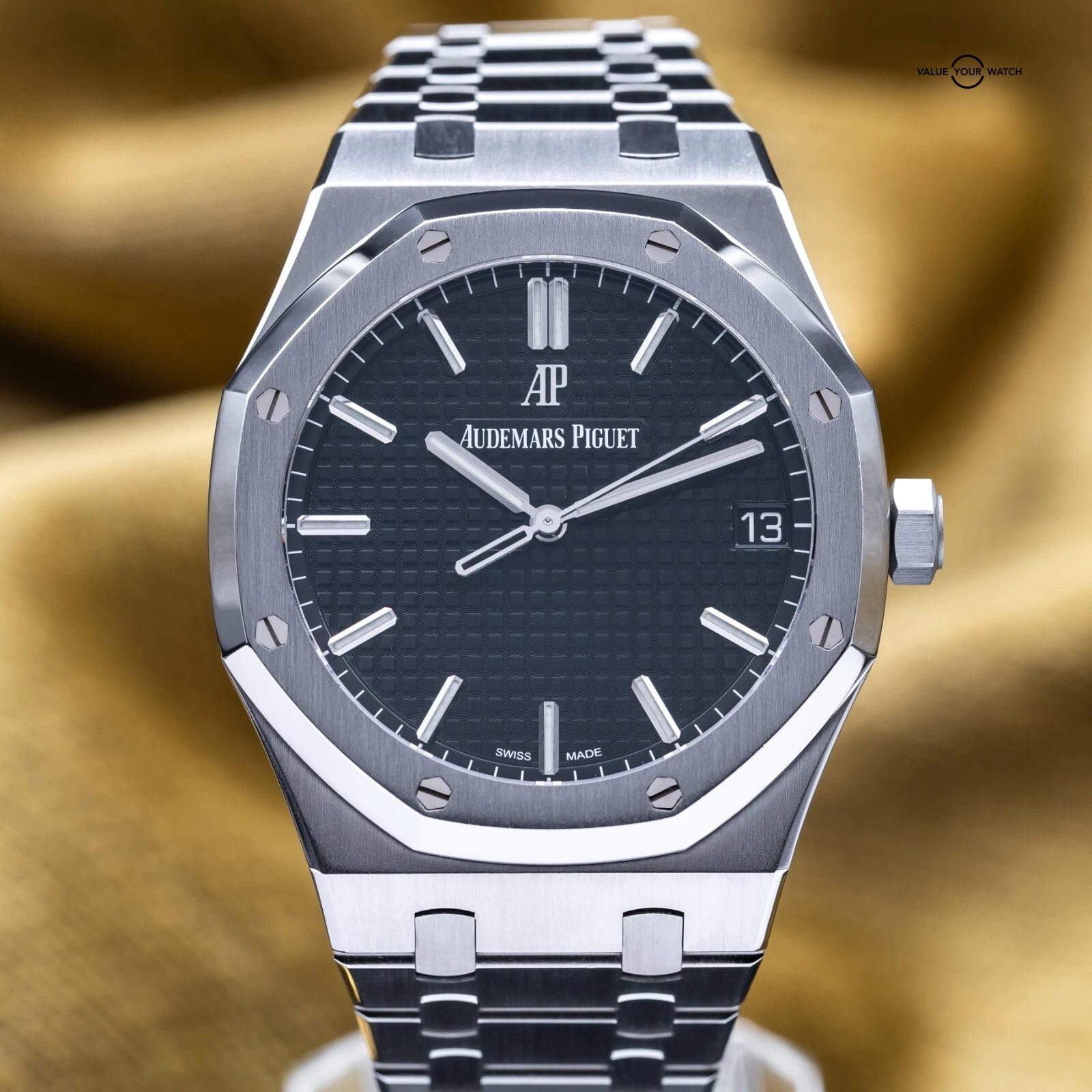 Audemars Piguet Royal Oak Automatic 41mm Black Dial 2020 - AP 15500st Full Set