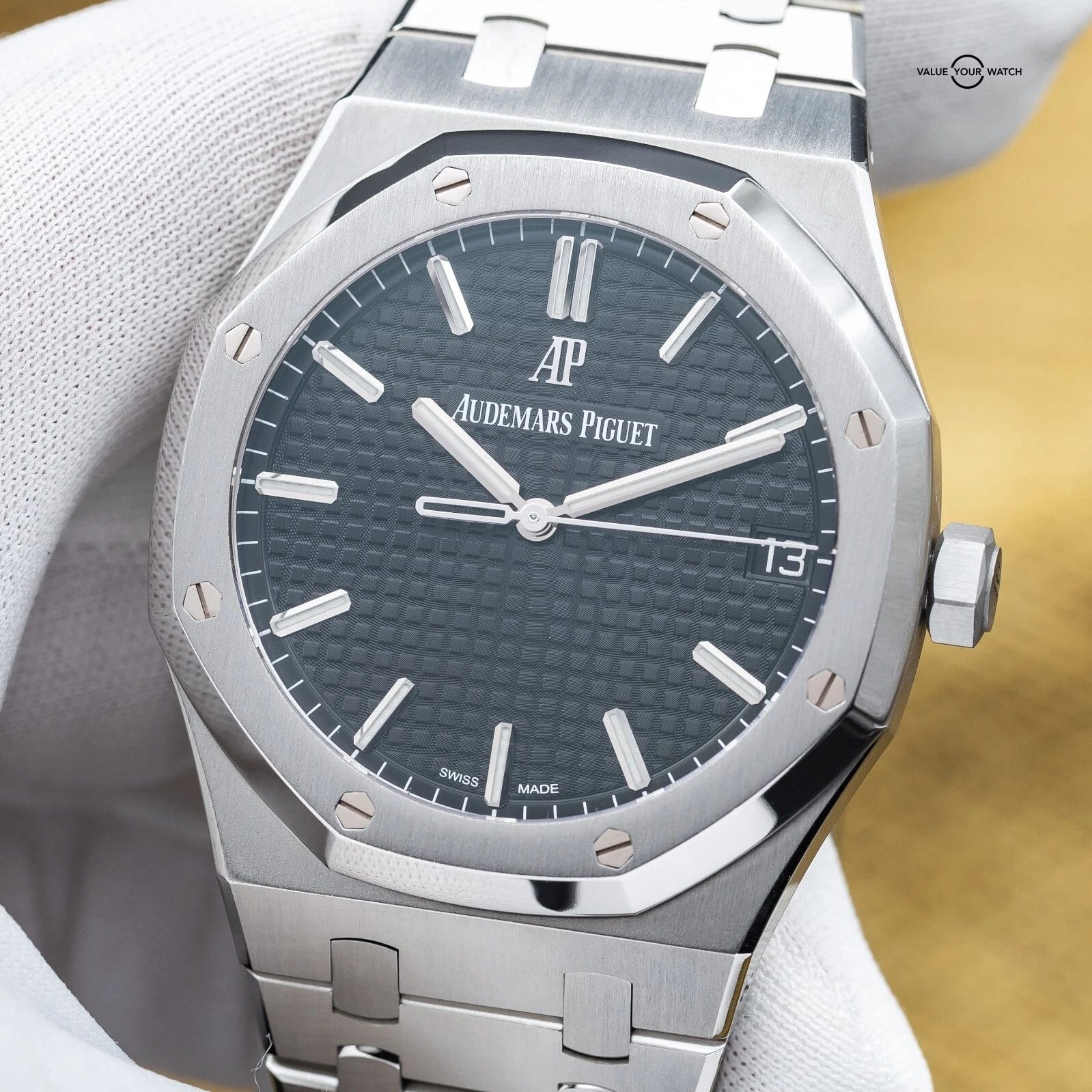 Audemars Piguet Royal Oak Automatic 41mm Black Dial 2020 - AP 15500st Full Set - Image 7