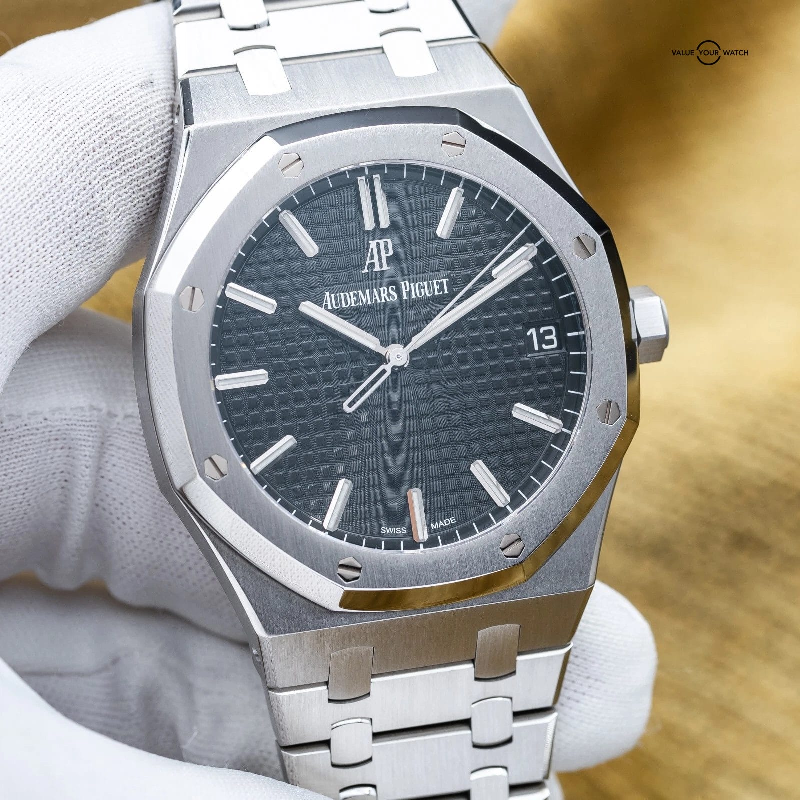 Audemars Piguet Royal Oak Automatic 41mm Black Dial 2020 - AP 15500st Full Set - Image 8