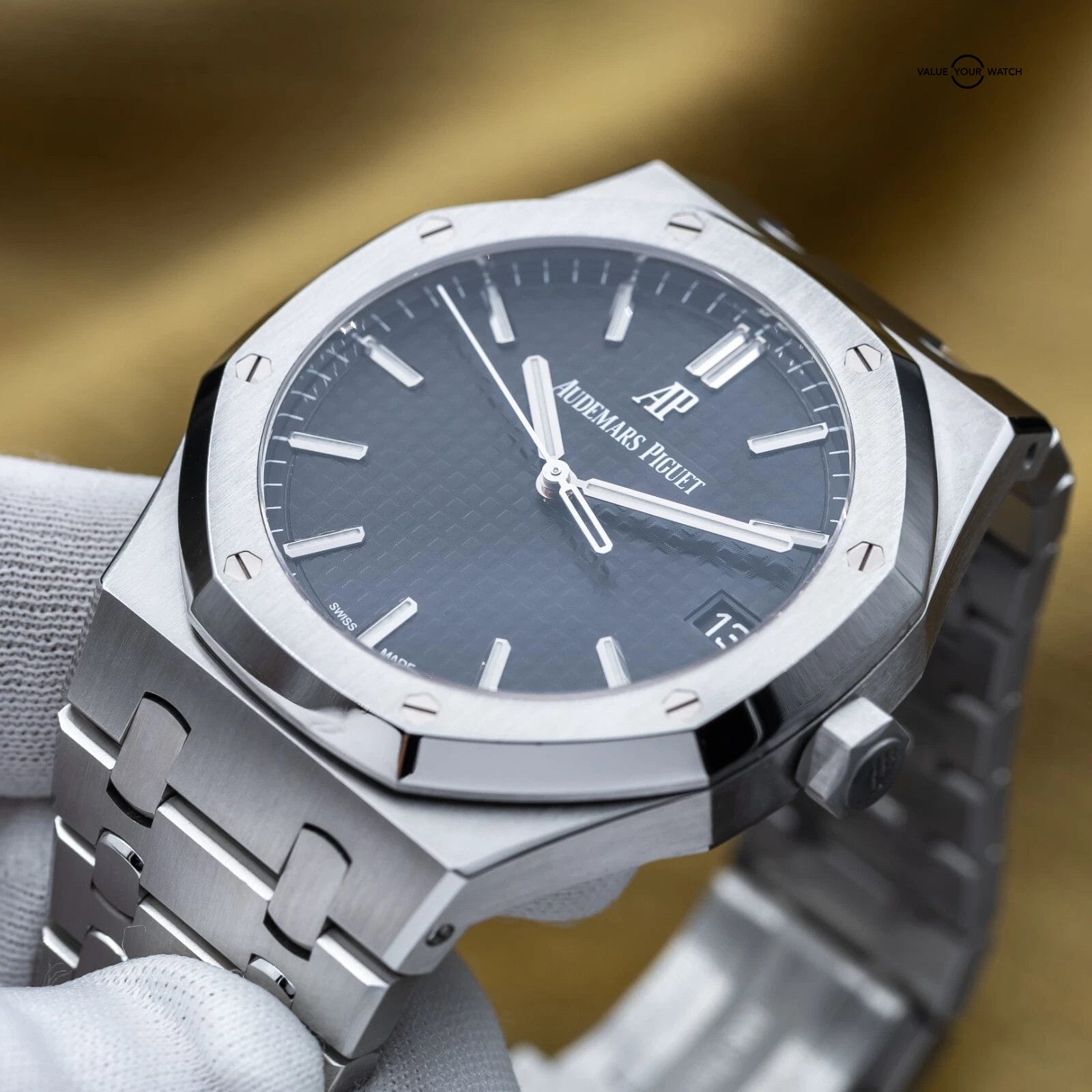 Audemars Piguet Royal Oak Automatic 41mm Black Dial 2020 - AP 15500st Full Set - Image 9