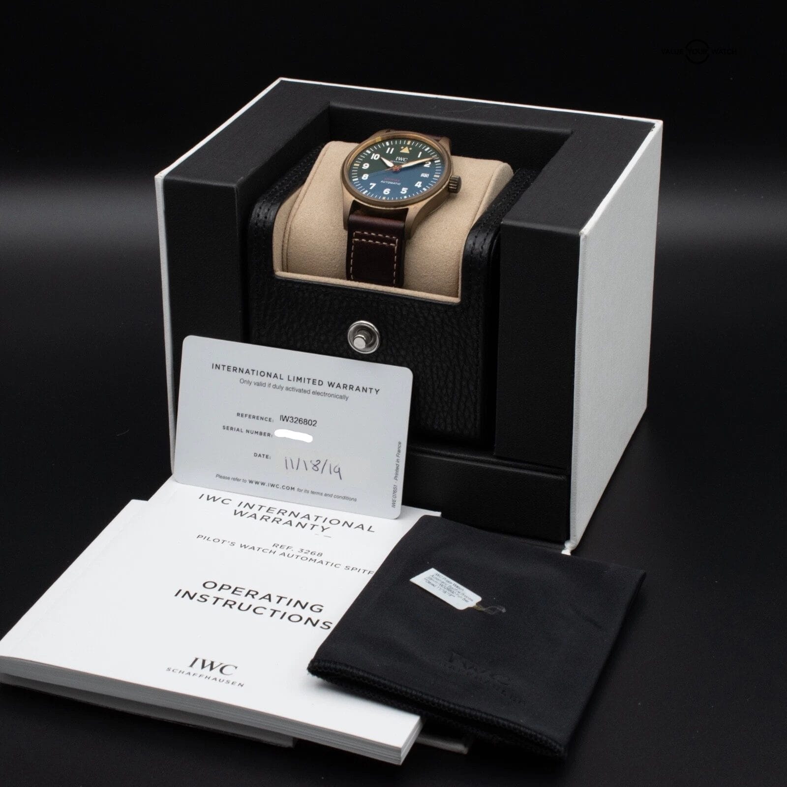 IWC Pilot’s Watch Automatic Spitfire 39mm Bronze – Ref. IW326802 with B&P - Image 5