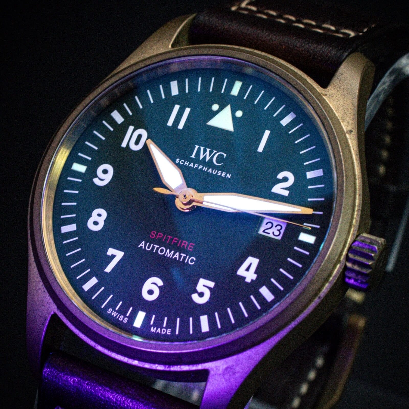 IWC Pilot’s Watch Automatic Spitfire 39mm Bronze – Ref. IW326802 with B&P - Image 12