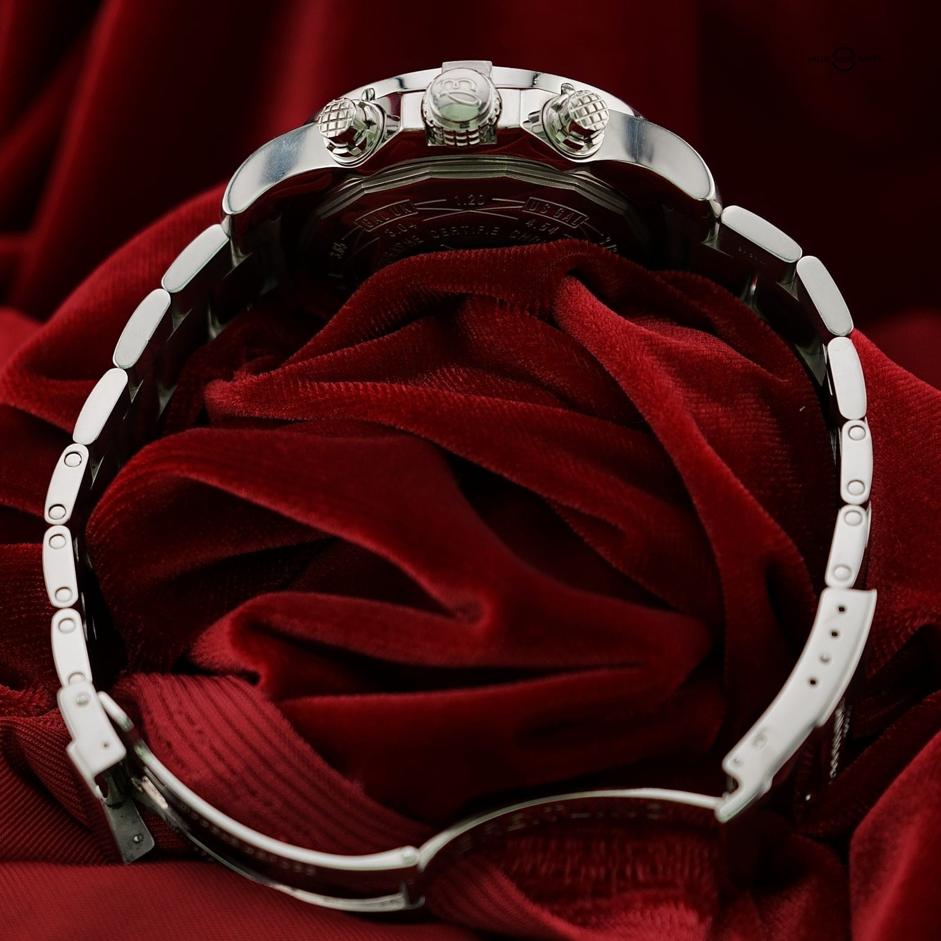 BREITLING SUPER AVENGER II - A13371 48MM, Steel Bracelet, Extra Strap, Full Set - Image 4