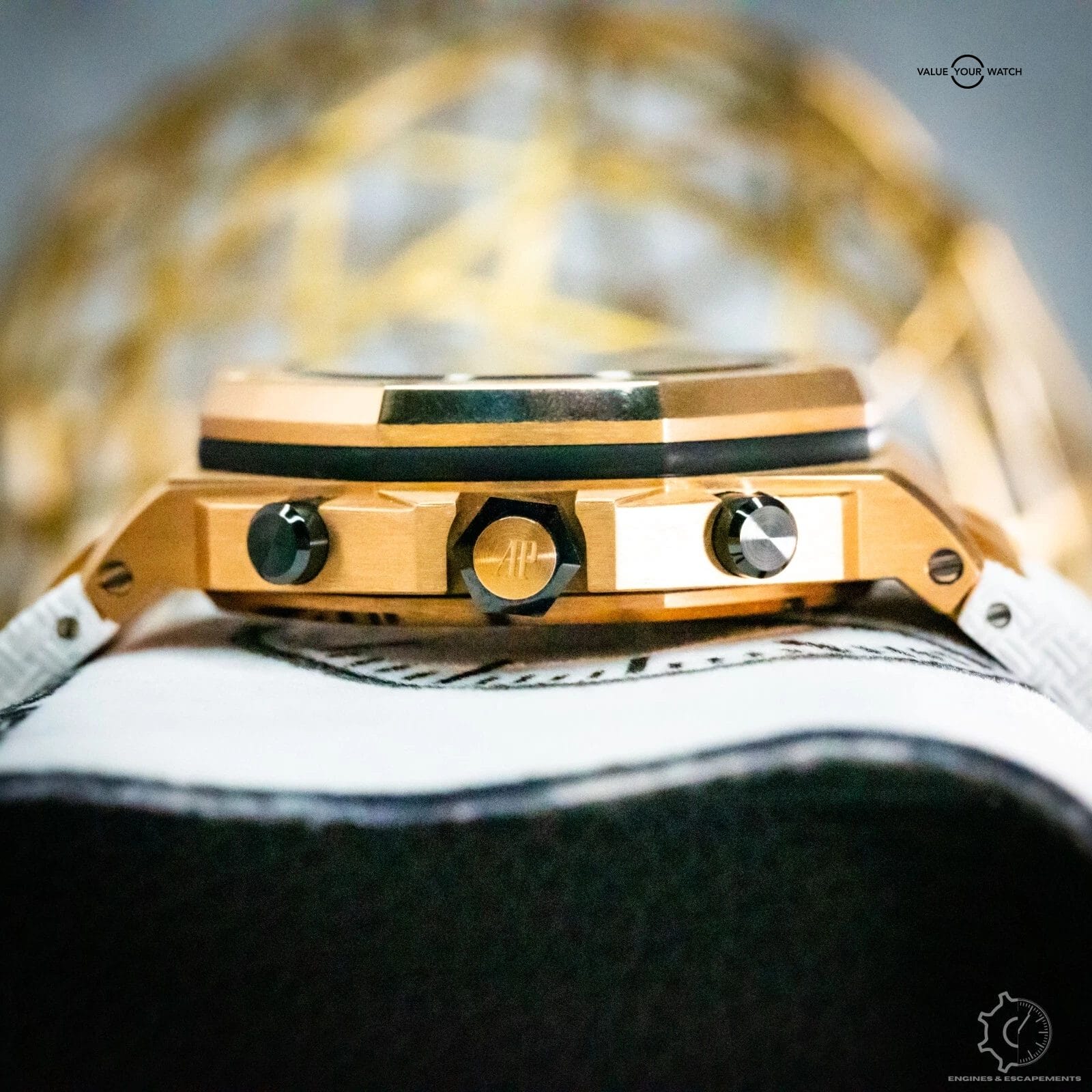 Audemars Piguet Royal Oak Offshore Chronograph “Half Brick” Rhodium 42mm 26470OR - Image 3