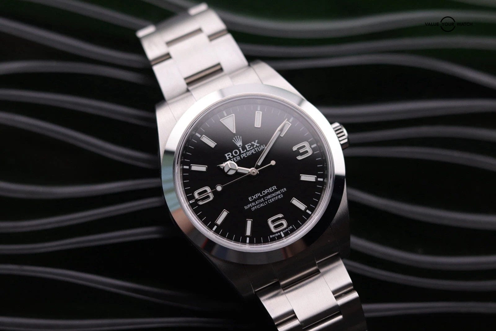 Rolex Explorer 1 214270 MK2 Stainless Steel Black 39mm Watch - Image 3