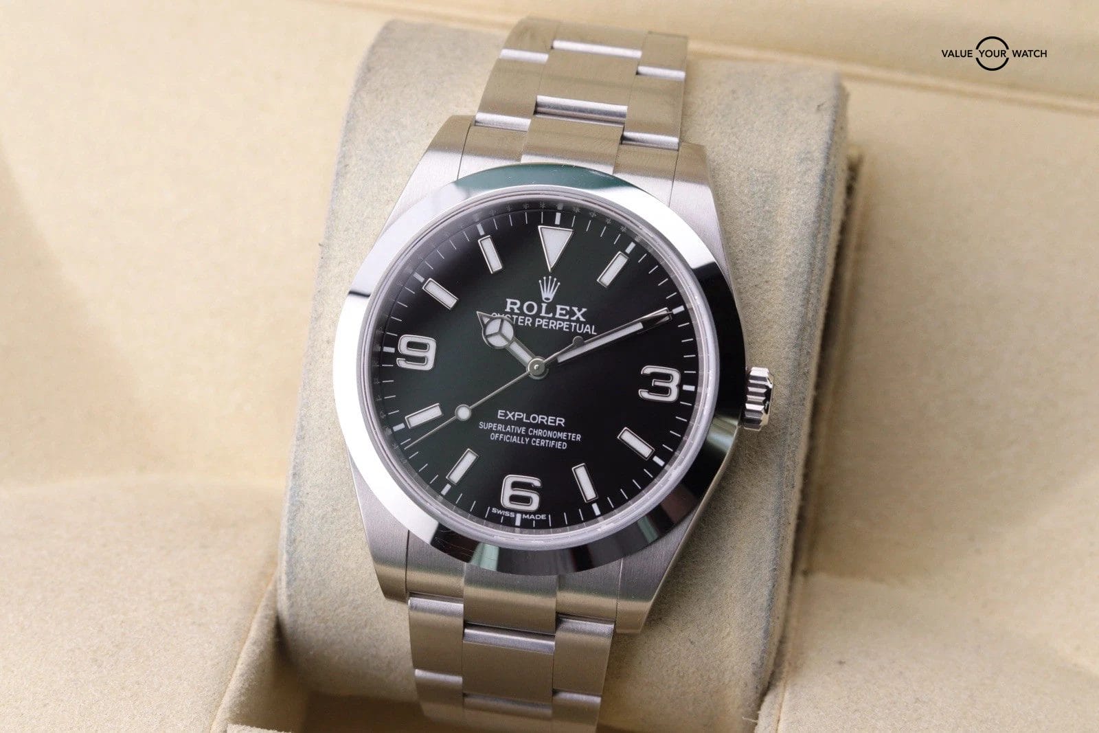 Rolex Explorer 1 214270 MK2 Stainless Steel Black 39mm Watch - Image 16
