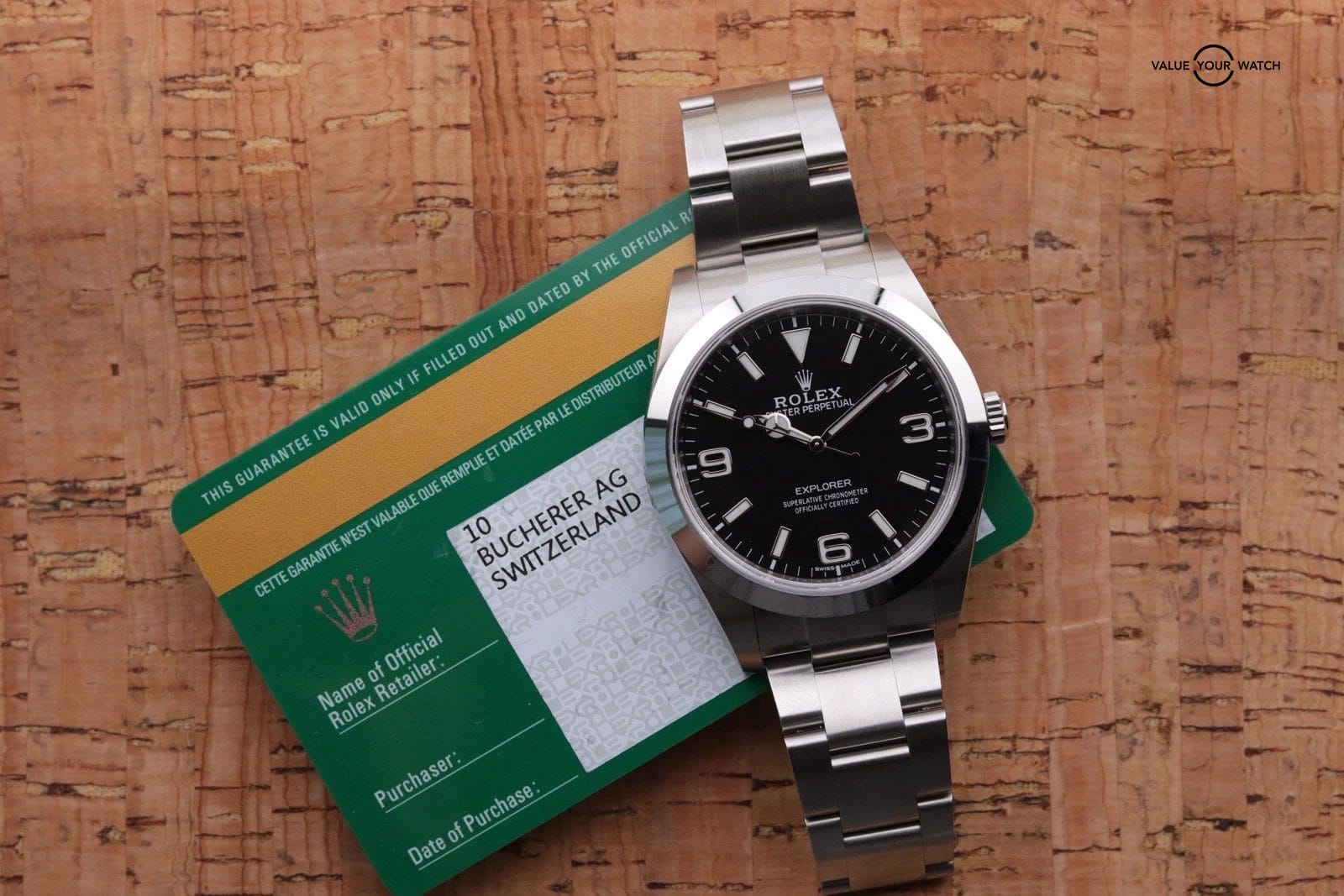 Rolex Explorer 1 214270 MK2 Stainless Steel Black 39mm Watch - Image 17