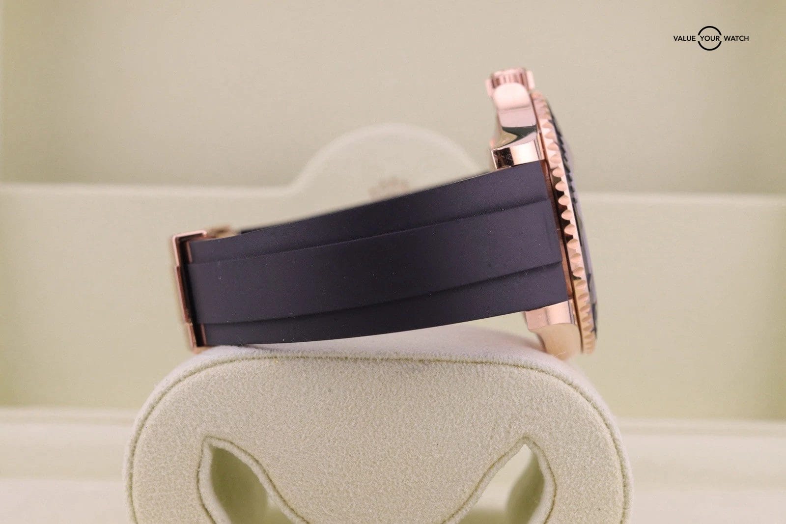 Rolex Yacht-Master 116655 Everrose Gold x OysterFlex | Double Boxed + Warranty - Image 5