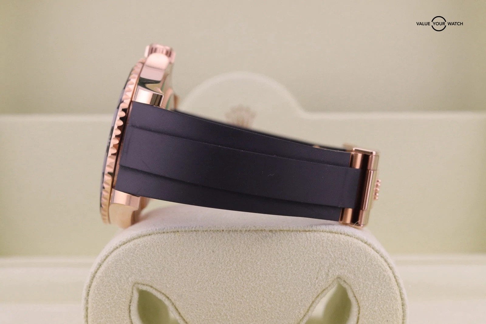 Rolex Yacht-Master 116655 Everrose Gold x OysterFlex | Double Boxed + Warranty - Image 6