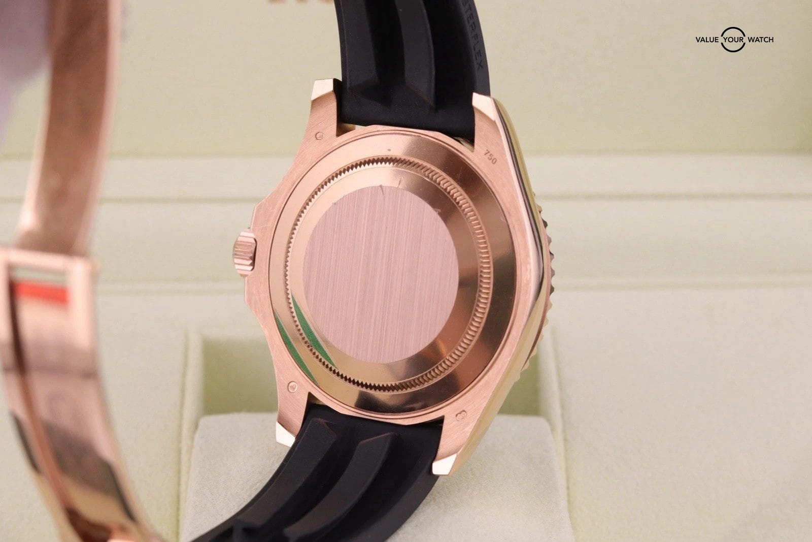 Rolex Yacht-Master 116655 Everrose Gold x OysterFlex | Double Boxed + Warranty - Image 7