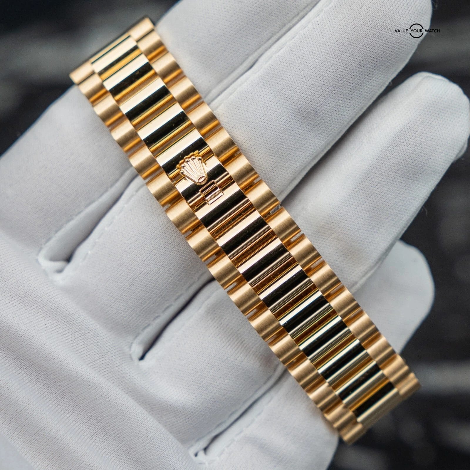 Rolex Day Date 36mm Green Ombre Dial New/ Unworn 128238 President Dec 2024 - Image 6