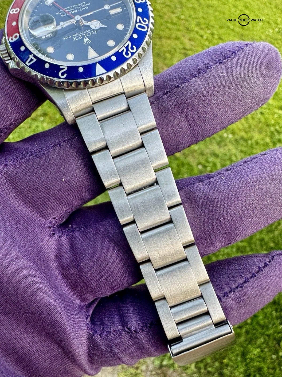 Rolex GMT Master Pepsi Bezel Steel Oyster Bracelet 40mm Watch 16700 - Image 16
