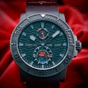 Ulysse Nardin Black Sea Maxi Marine Diver 263-38LE -Limited Edition B&P FULL SET